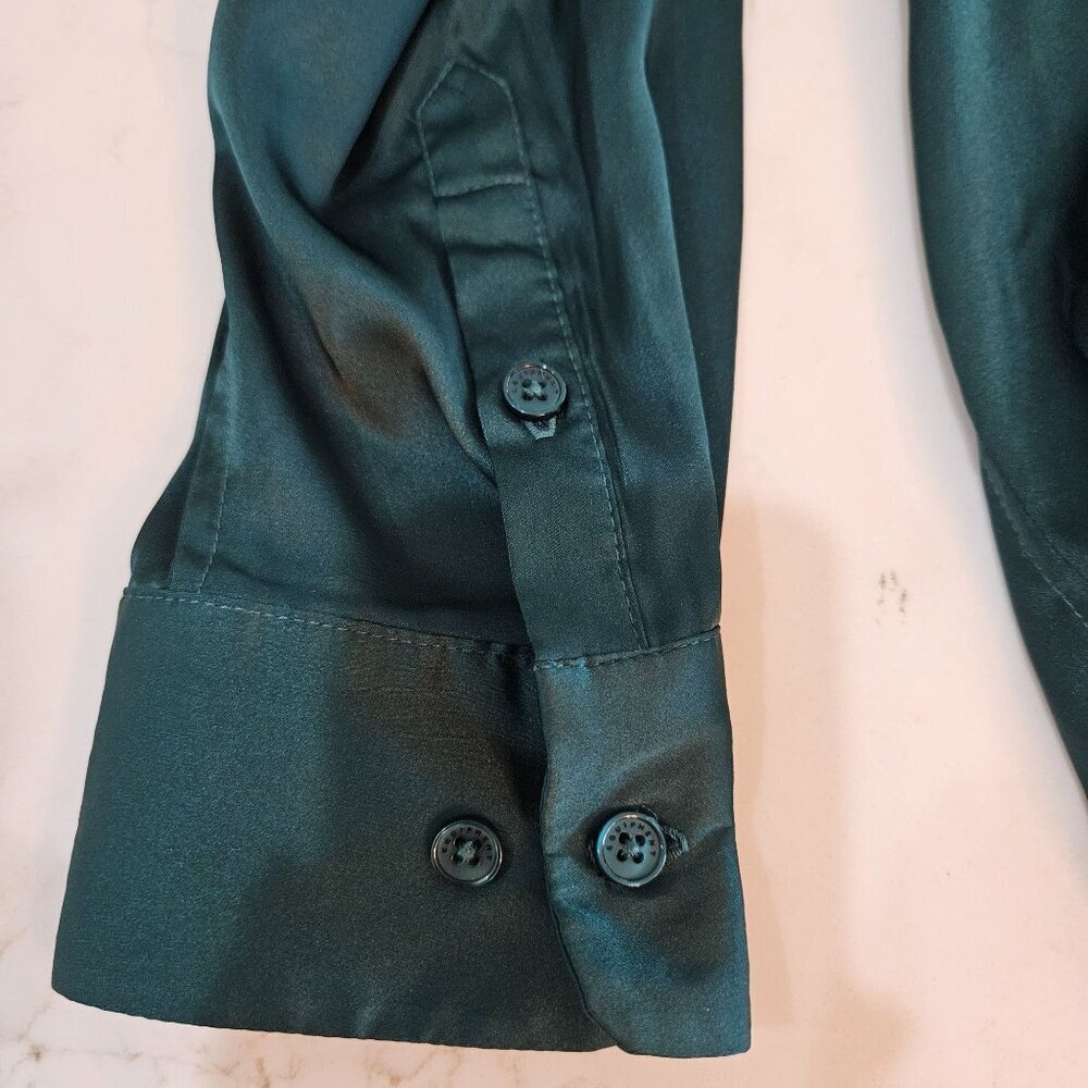 Equipment Top Large June Bug Emerald Satin Classic Signature - Picture 5 of 11